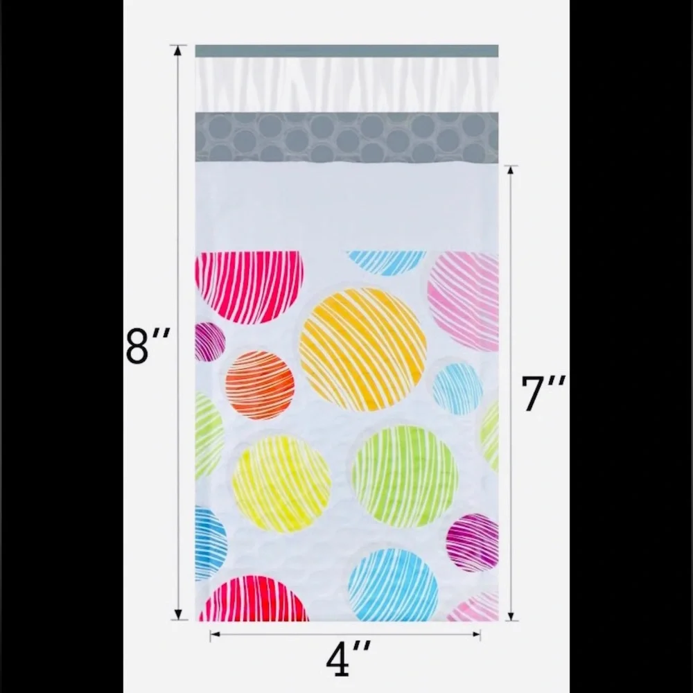 40pcs Set ~ Includes 20 Assorted Bubble Poly Mailers & 20 “Thank You” Stickers 🆕